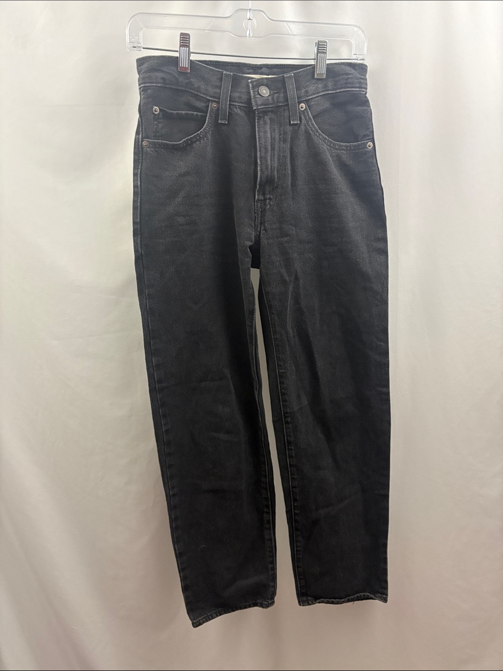 Levi’s 94’ Baggy Jeans Black Wash 24 Straight Leg